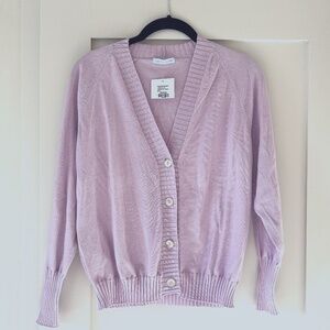 Lost & Found Lilac Cardigan, S, NWT